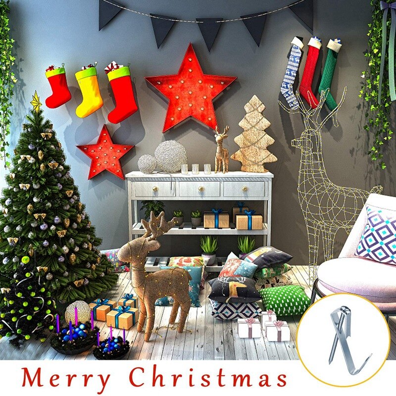 100Pcs Picture Hangers 30Lbs,Photo Frame Hooks with Nails, Picture Hanging Kit for Canvas, Clock, House Decoration