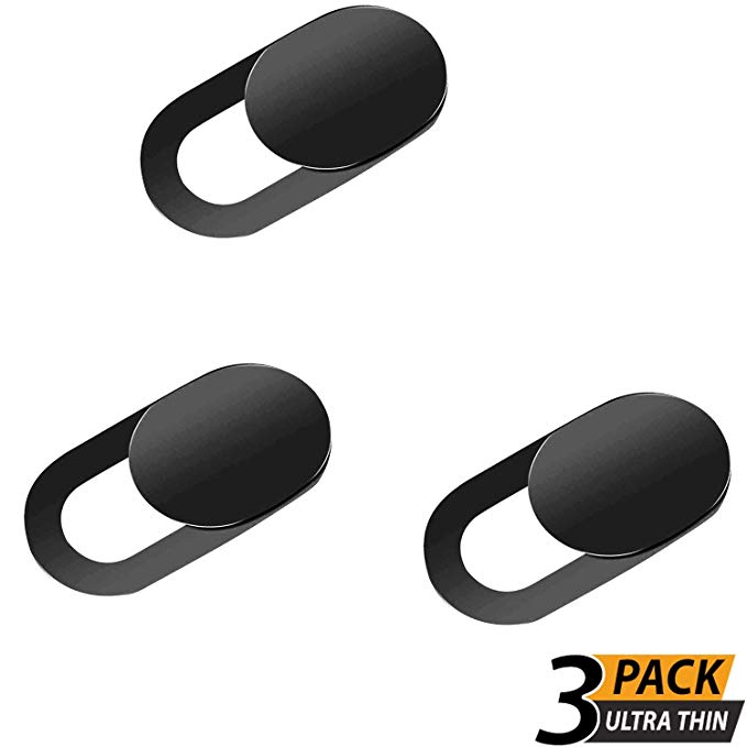 3Pcs Cubierta Camara Webcam Ultra Dunne Webcam Cover Sluiter Magneet Slider Camera Cover Voor Laptop Webcamera Protector Blocker: 3