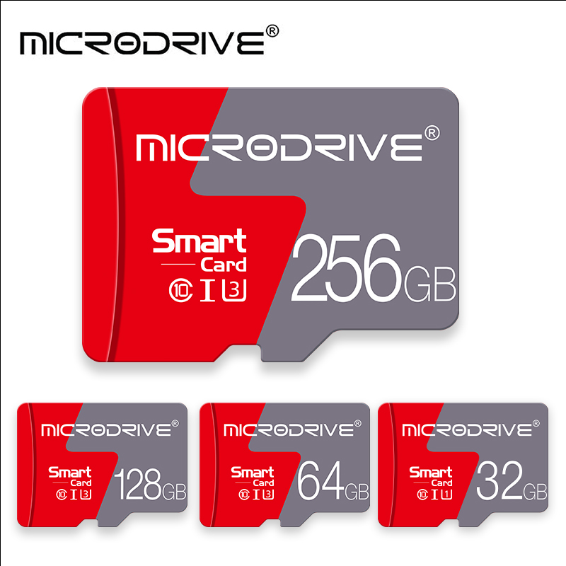 Karta pamięci flash tf karty micro 256gb 128gb 32gb 16gb 8gb 4g wysoka prędkość klasa 10 pamięć wewnętrzna do telefonu, tabletu, komputera