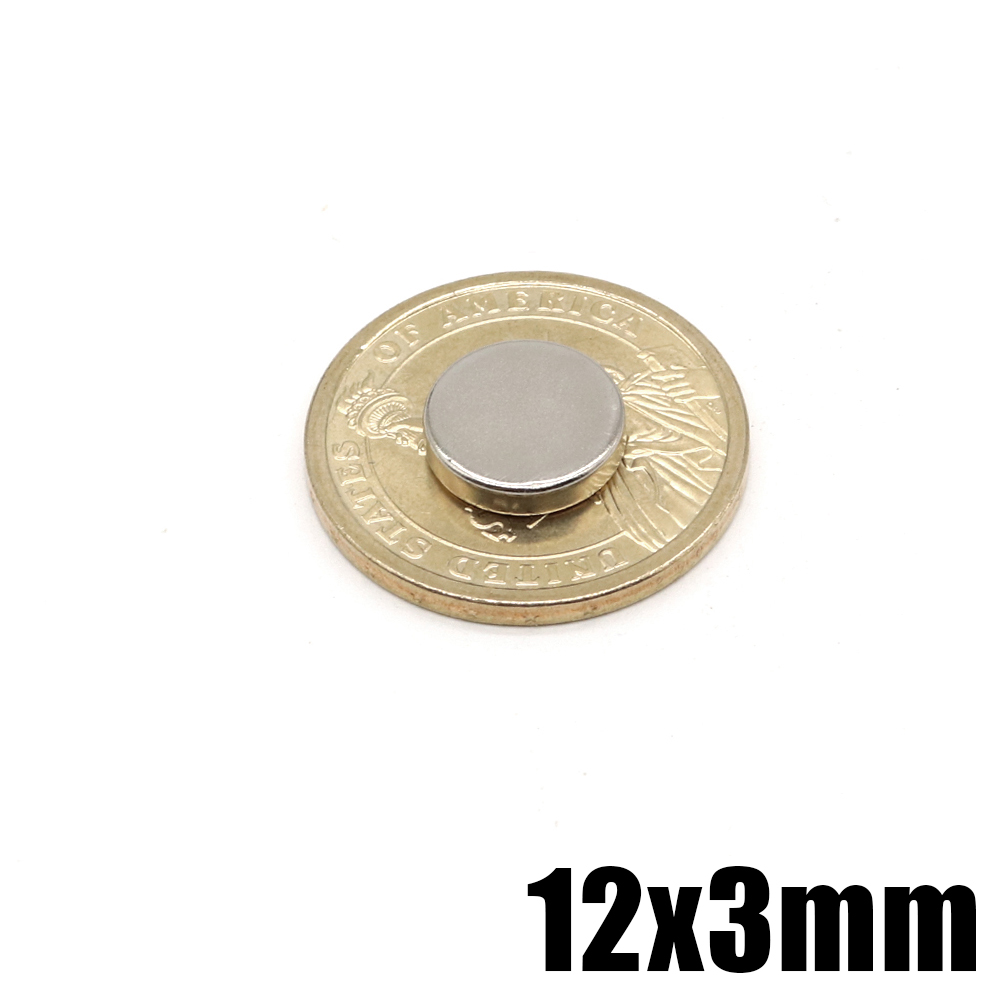 Super Strong Round Magnet Refrigerator Magnet for Fridge, DIY, Building, Scientific, Craft, and Office Magnets: Light Grey