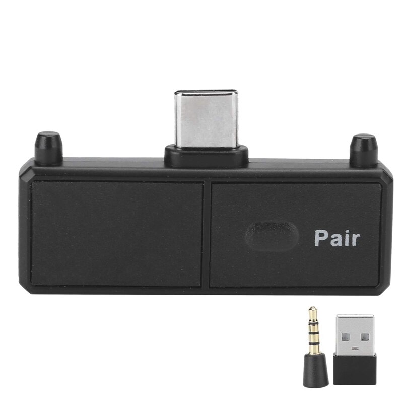 Usb‑c Type‑c Draadloze Adapter Audio Zender Duurzaam High‑end Chips Helder Geluid Single Button Voor PS4: Default Title