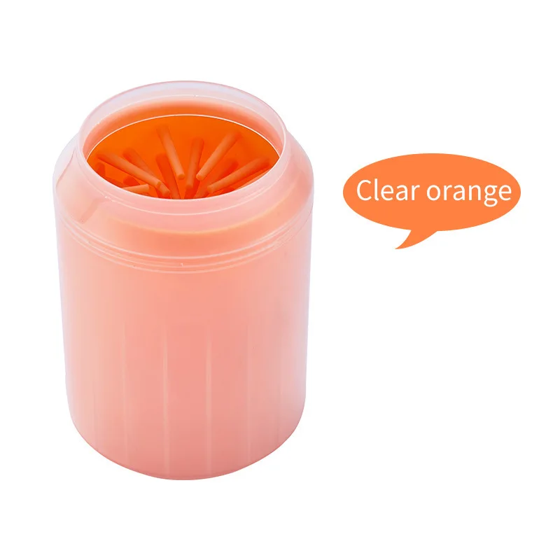 Nettoyeur de pattes d'animaux Portable, brosse en Silicone souple, lave-pieds pour chien et chat, tasse de nettoyage, facile à utiliser, Durable, léger et étanche: L / green