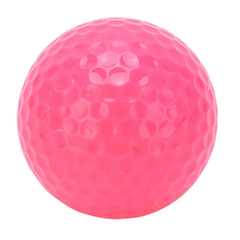 2 Layers Floating Ball Stable Unsinkable Floating Ball Unique Practice Hard for Sports: Pink