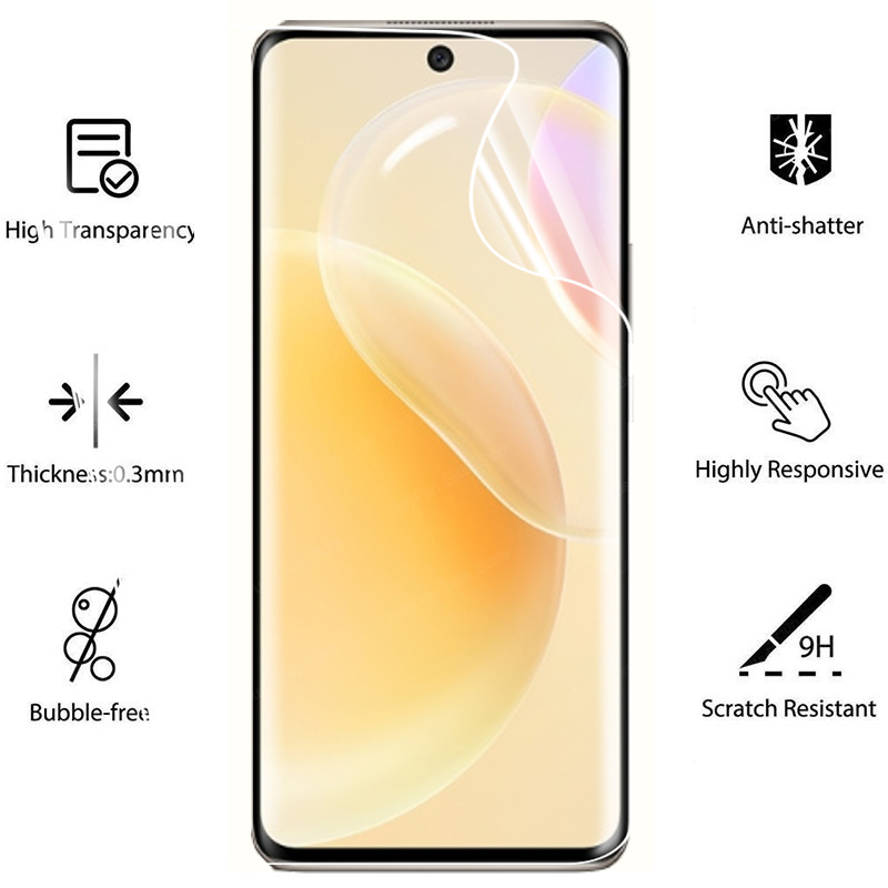 Pellicola 3 in 1 Hydrogel per Huawei nova 8 pellicola protettiva per fotocamera per Huawei nova 8 pro 8pro 5G pellicola protettiva non in vetro