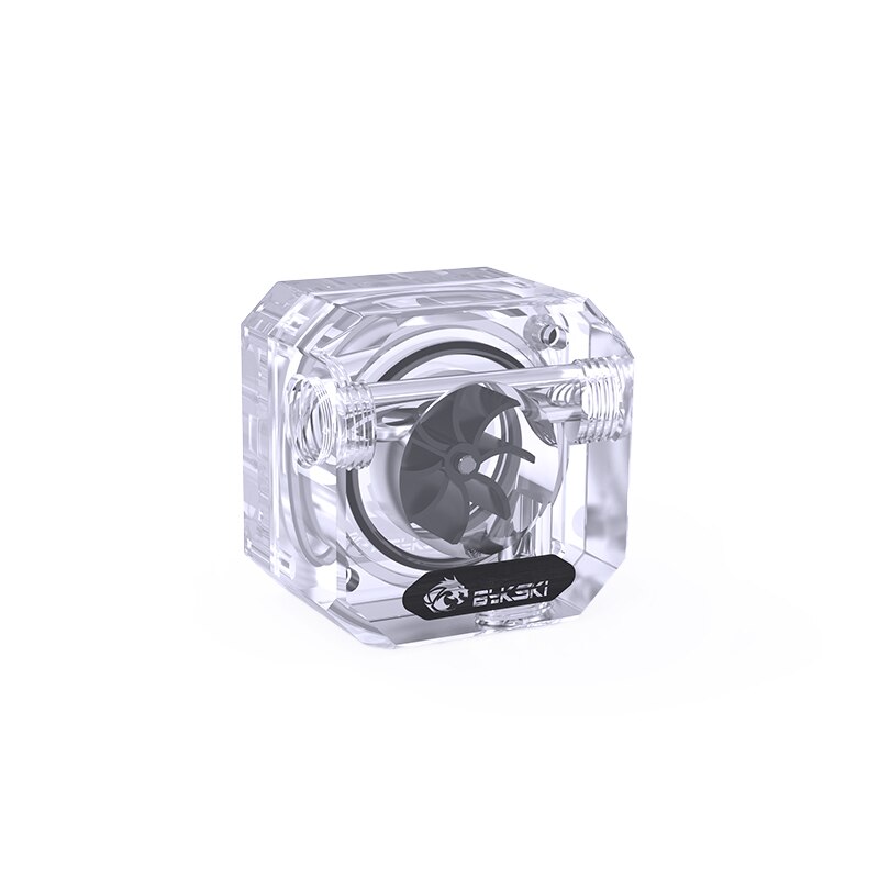 Bykski B-FMpa-V3-X Frosted Water Flow Meter Flowing Monitoring For Computer Water Cooling 12V/5V RGB/ARGB SYNC,