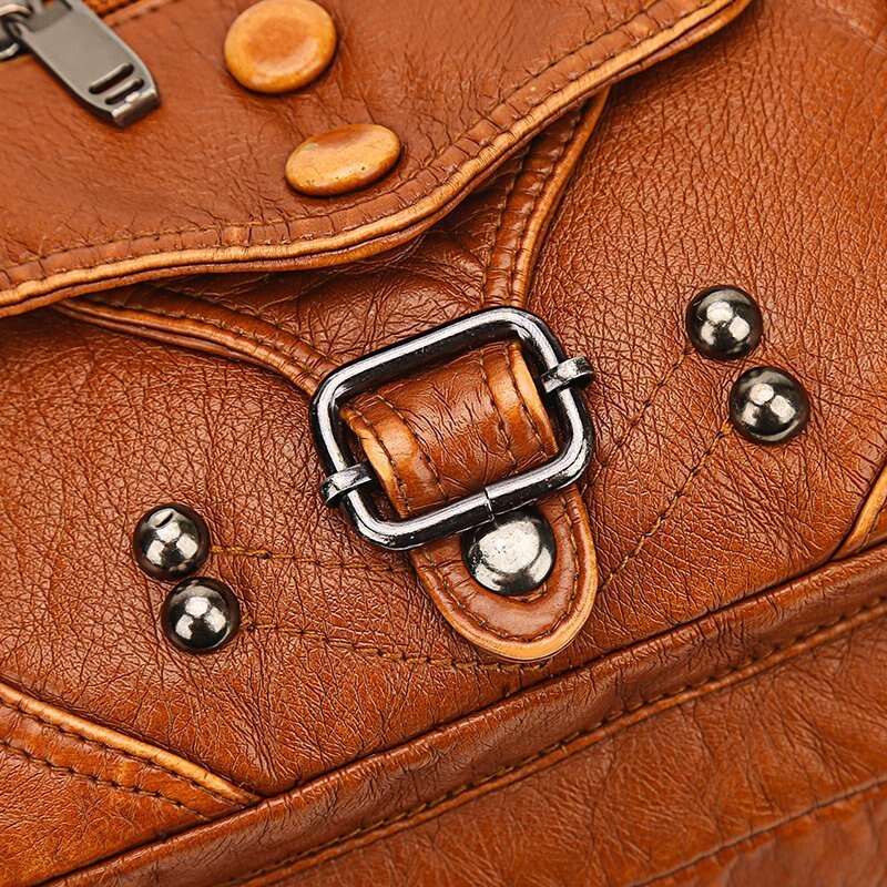 Kvinne messenger bag luksus mykt skinn håndvesker dame & #39 ;s vesker kjent merke dame skulder veske