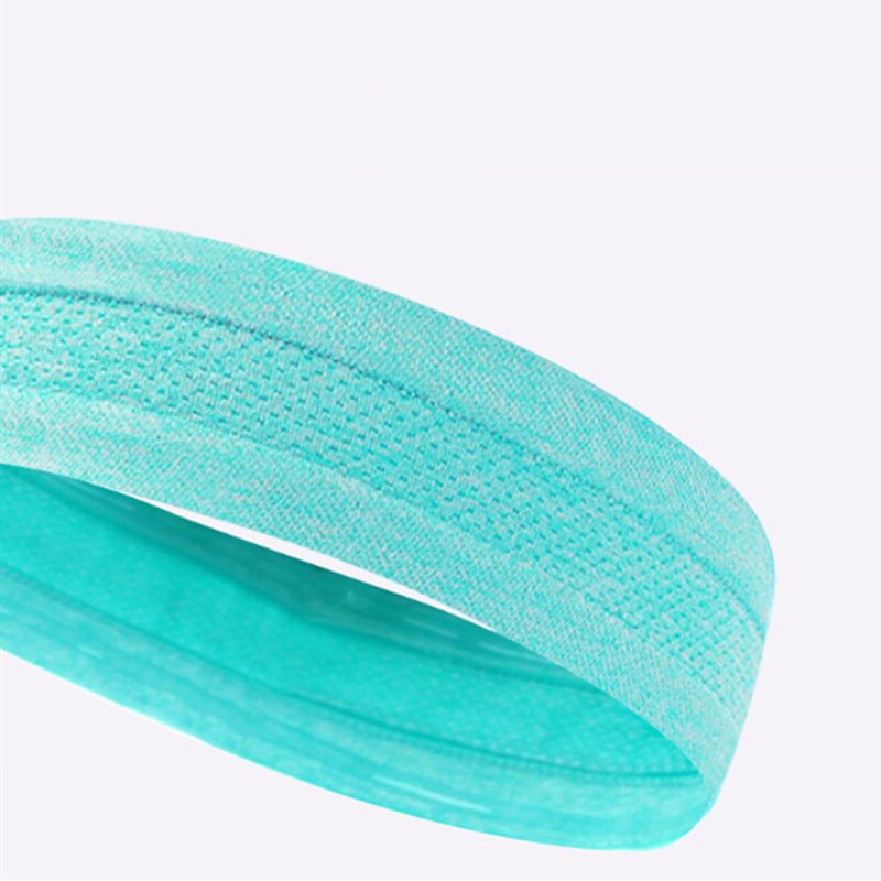 Sport Goederen Haar Lint Mannen Hoofdband Bandage Voor Running Accessoires Zweetband Voor Fietsen Elastische Band Voor Fitness Haarband: Green