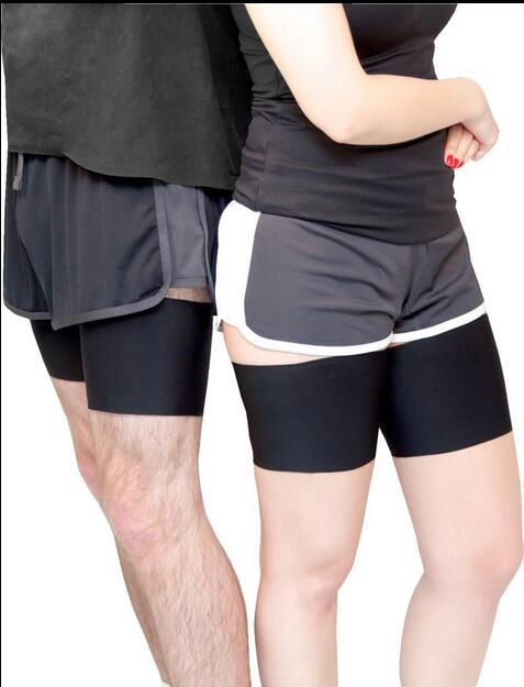 Thigh Bands Anti Chafing Leg Warmers Women Silicon Anti Slip Thigh Leg Socks 2Pcs Anti Friction Leg Protection Thigh Bands