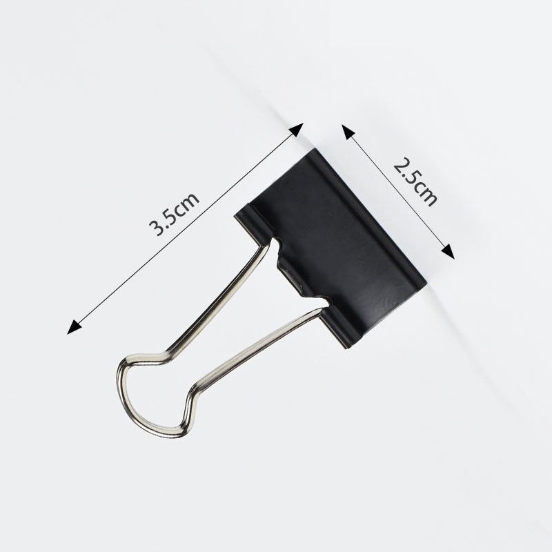 6225B Clips de reliure en métal livres de bureau à domicile fichier papier organisateur Clip ClipsStrong force de serrage classification facile