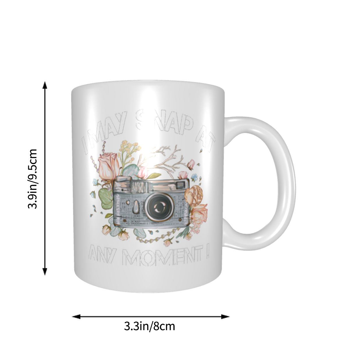 Camera Photography I May Snap At Any Moment Mug Coffee Cup Coffee Mug Beer Mugs For Men Glass Coffee Cup