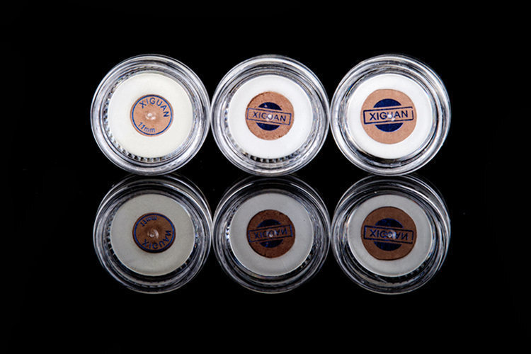 10/11/12/14mm biljard basseng stikkord Tips m hardhet biljard snooker stikkord pinne Tips biljard stikkord tilbehør