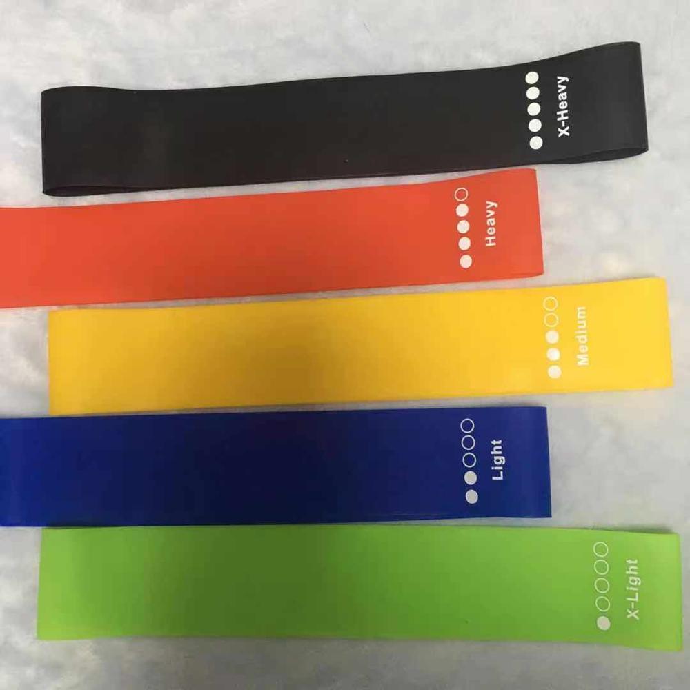 Resistance Band Home Gym Exercise Latex Band Loops Elastic Band Set