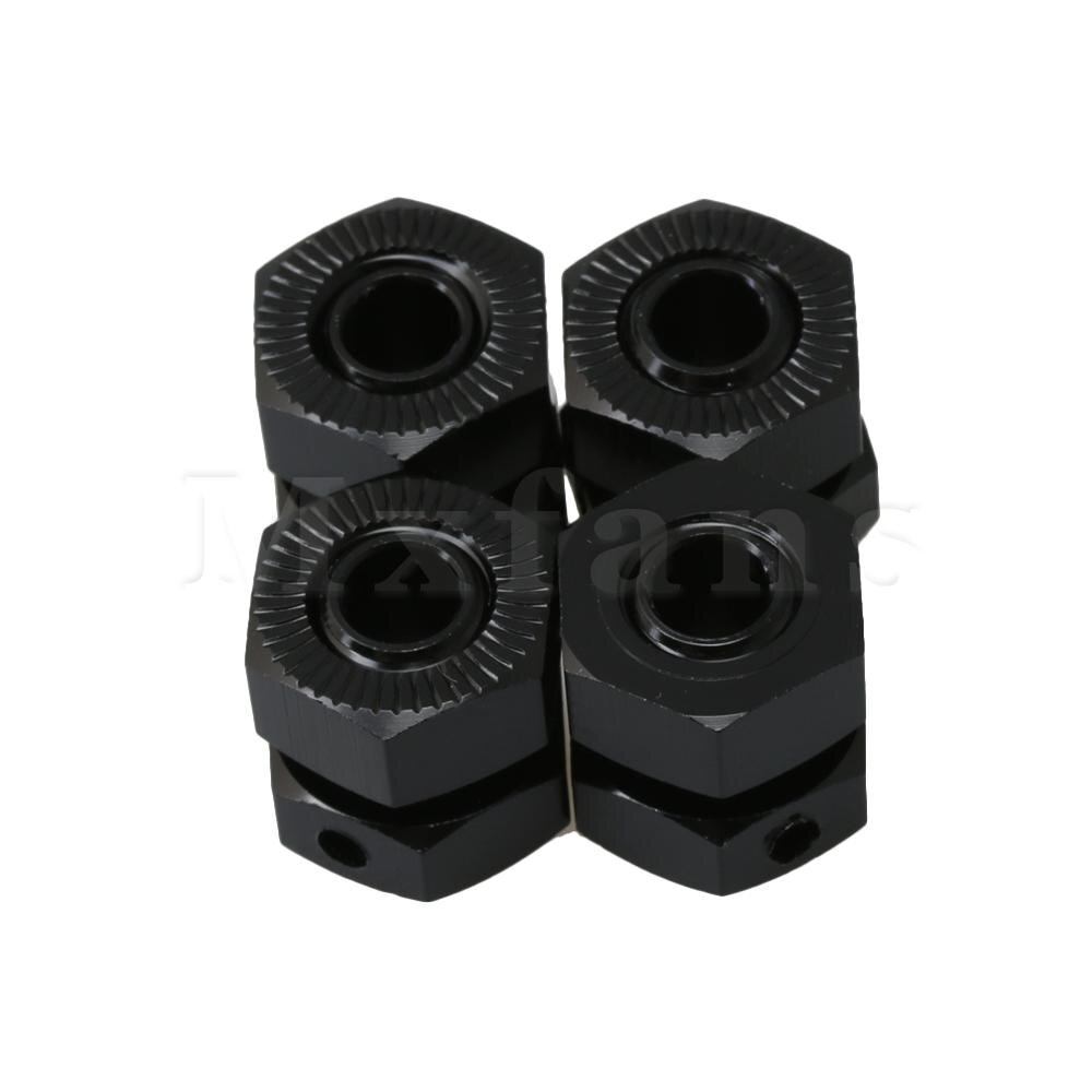 Mxfans 4 Sets EA1015 17mm Wheel Hex Nut Drive Hex Hexagonal Joints for JLB RC1:10 Golden Cheetah Largefoot Car