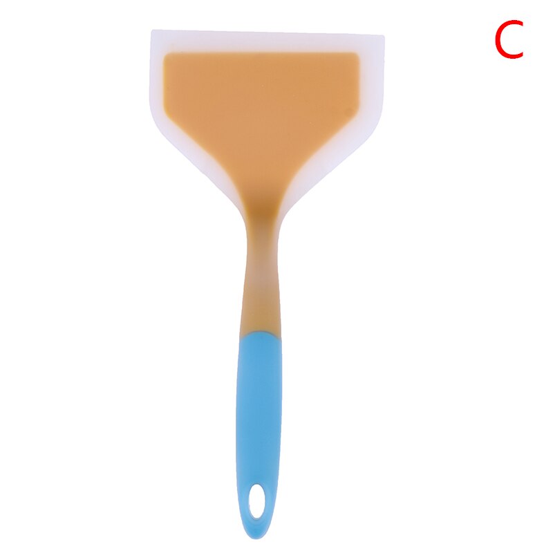 Silicone Spatula Beef Meat Egg Kitchen Scraper Wide Pizza Shovel Non-stick Turners Food Lifters Home Cooking Utensils