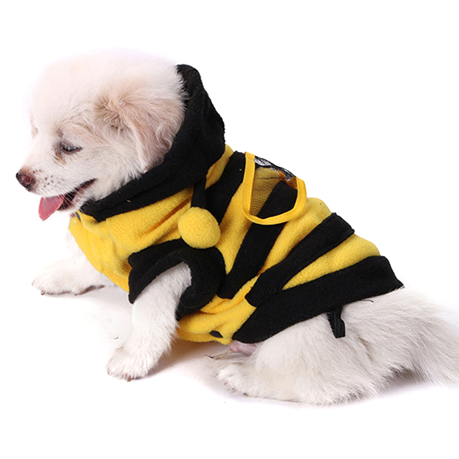 Hond Kleding Bee Kostuum Puppy Hooded Pet Puppy Coat Kleding Kleding Outfit Fleece Kleding Hond Kat Hoodie Fancy Kostuum