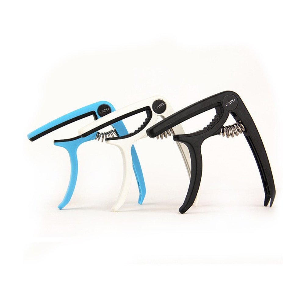 Plastic Gitaar Capo Voor 6 Snarige Akoestische Elektrische Gitaar Capotraste Ukulele Tuning Klem