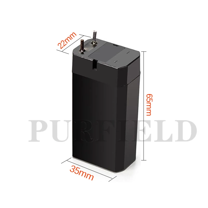 4V Lead Acid Battery 1200mAh Rechargeable Storage batteries LED Lamp Headlights Flashlights Electric Mosquito Swatter