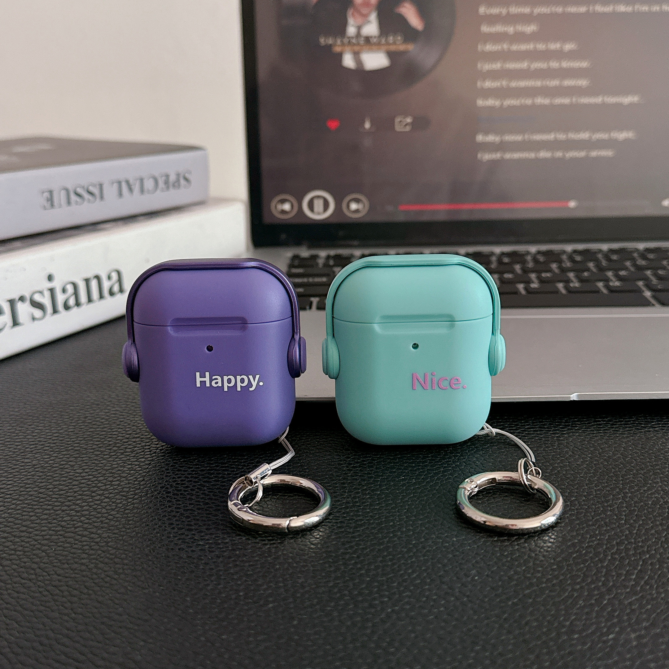 Airpods-fodral för airpods pro 2 enfärgade hörlursfodral för airpods 4 3 2 1 mjukt silikonskydd mot fall