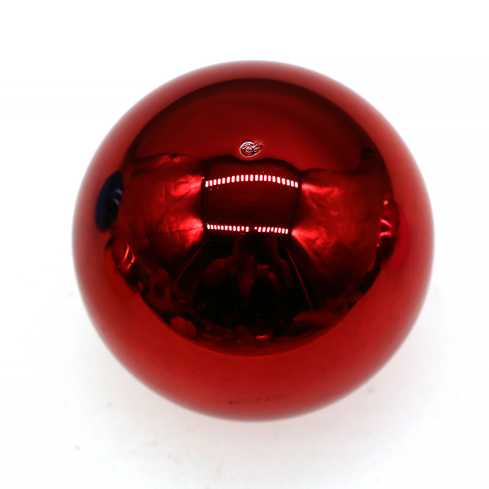 1pc x 35mm förkromad kultopp med mutter för joystick sanwa arkadkommando retro spelmaskin snk neo geo diy flipperspeldelar: Röd