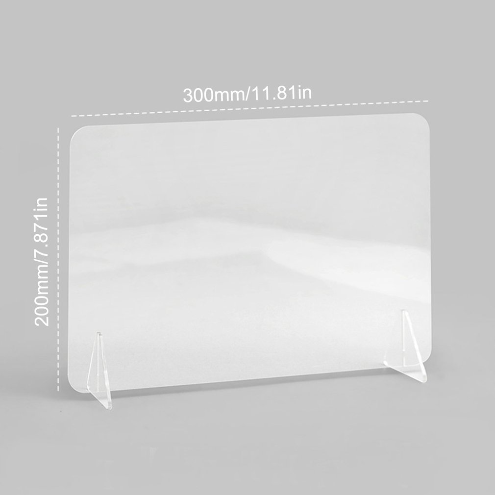 Transparent Acrylic Note Board Message Memo Board for Sticky Notes Name Card Phone Holder Desktop Decoration