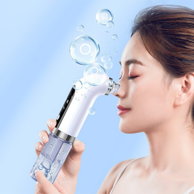 Face Cleansing Kit Vacuum Blackhead Remover Ultrasonic Skin Scrubber Nano Facial Sprayer Electric Face Clean Set 31