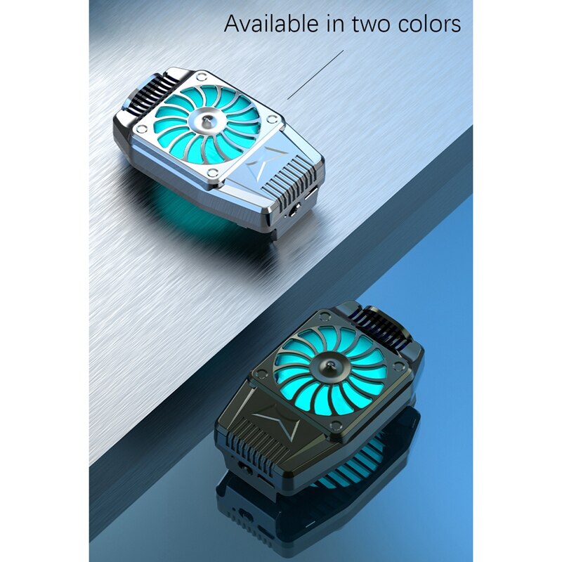 Mobile Phone Radiator Fast Physical Cooling Artifact Cooling Water-Cooled Small Fan Liquid Cooling