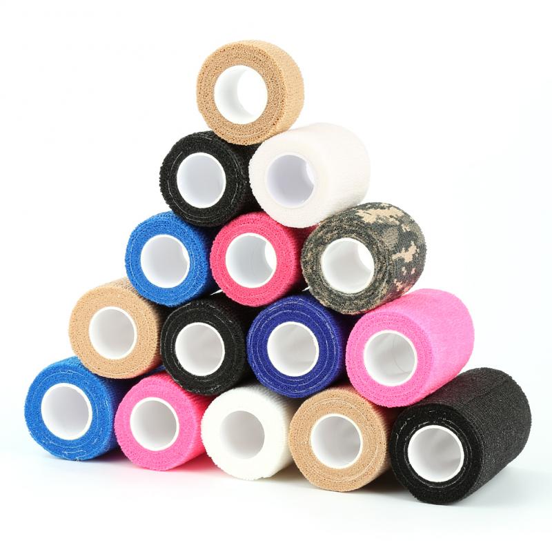 5M Hansaplast Kleurrijke Sport Tapes Kinesio Pleister Elastische Bandage Wrap Tape Voor Fitness Vinger Enkel Palm Hansaplast