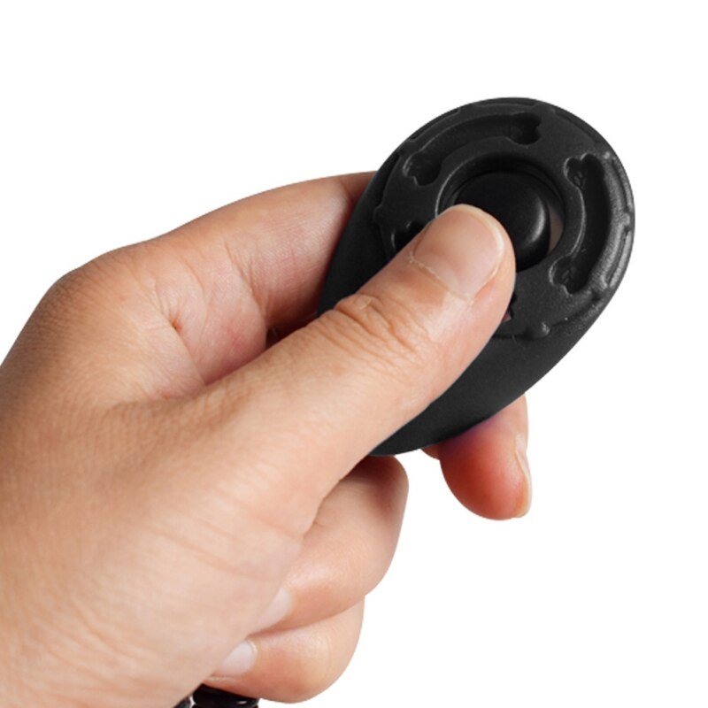 Apparaat Hond Training Clickers 4 Kleuren Makkelijk Hoogwaardige Krasbestendig Hond sound Training: Zwart