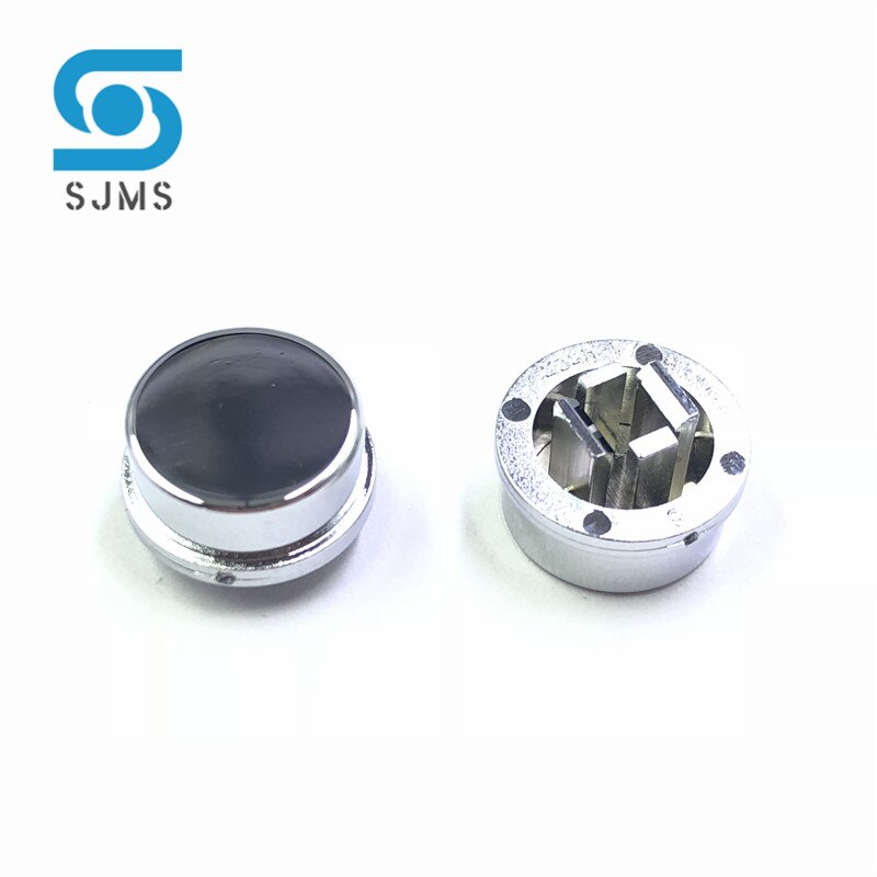 10Pcs A24 Zilver Switch Cap + B3F-4055 12*12*7.3 Mm Tactile Push Button Micro Tact Schakelaars