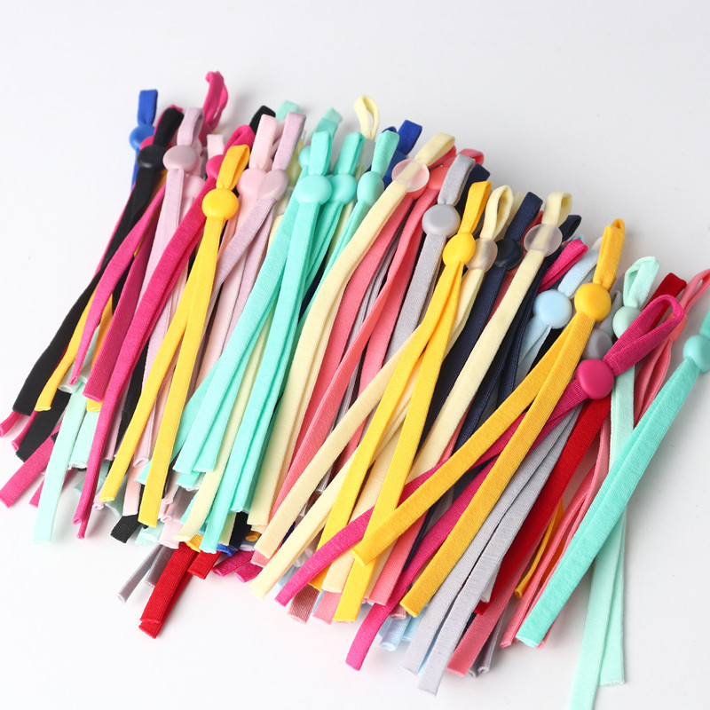 60 stück von Farbe Maske Elastische Band Nylon Elastische Handgemachte Diy Nähen Zubehör Einstellbare Maske Ohr Seil Material 11-12CM