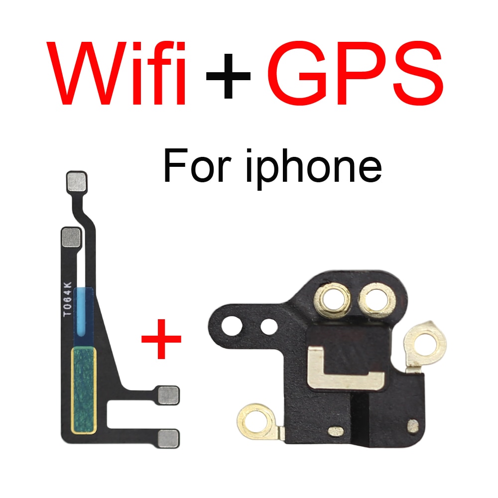 Wifi + gps wifi signal antenne flex til iphone  se 6 6s 7 8 plus x xr xs max trådløs oplader antenne samling flex dele
