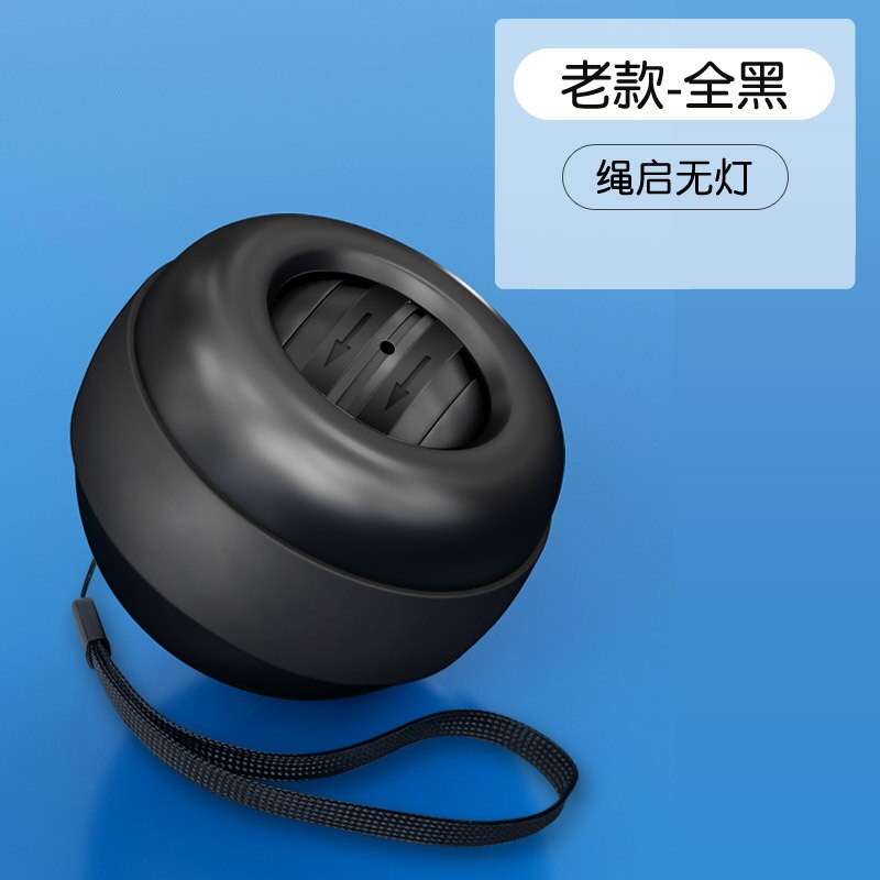 LED Light Self-starting Power Ball Wrist Power Hand Ball Muscle Relax Spinning Wrist Trainer Exercise Equipment Strengthener: Clear