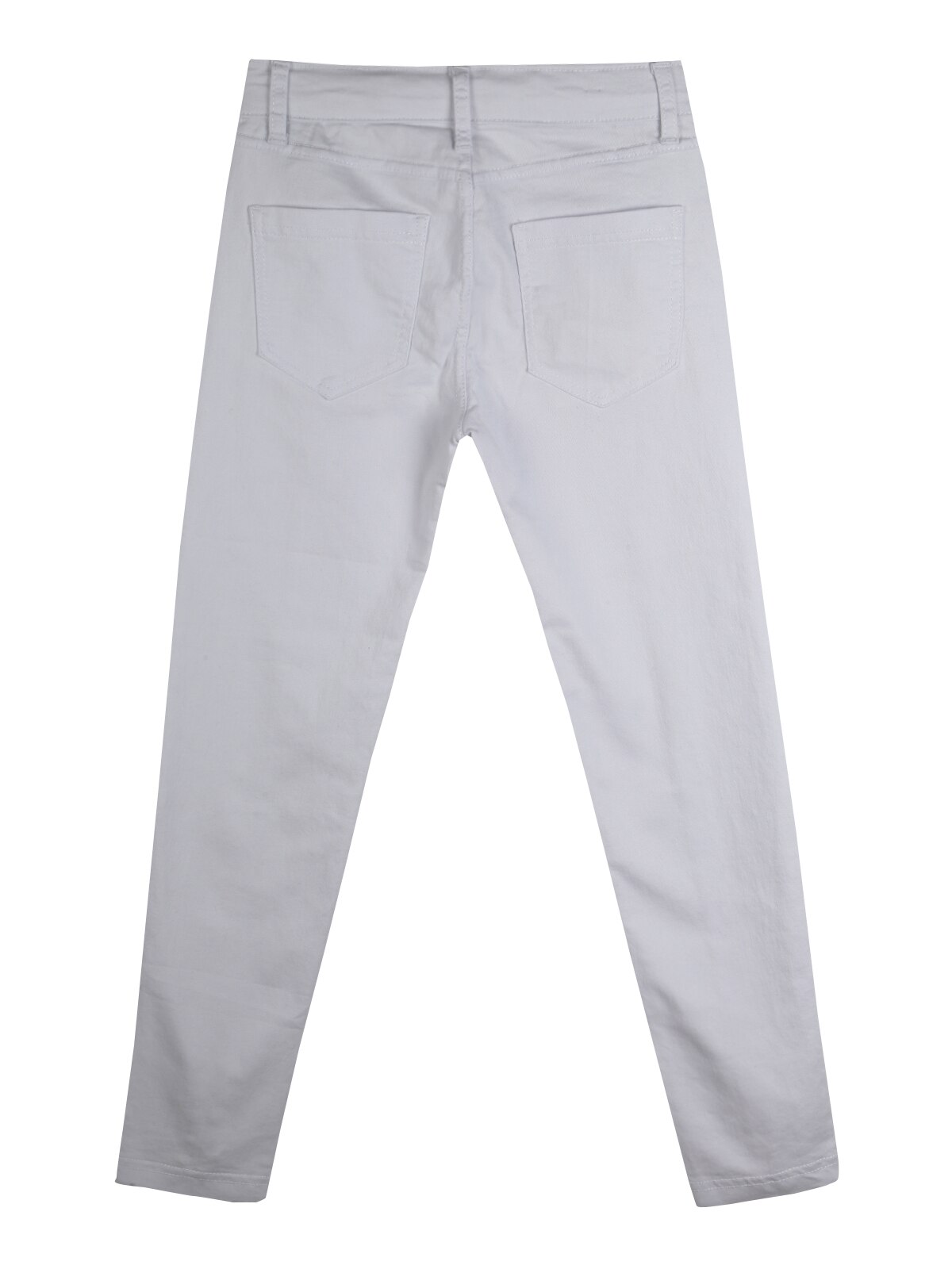 Pantalon blanc avec perles