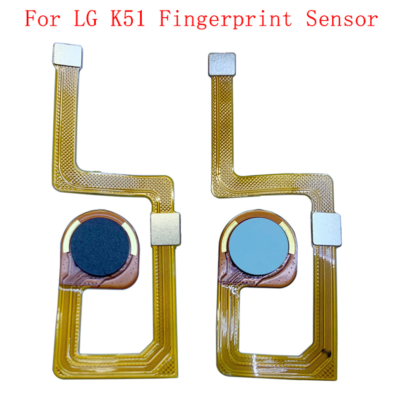 Fingerprint Sensor Home Button Flex Cable For LG K51 Fingerprint Sensor Scanner Touch ID Replacement Parts