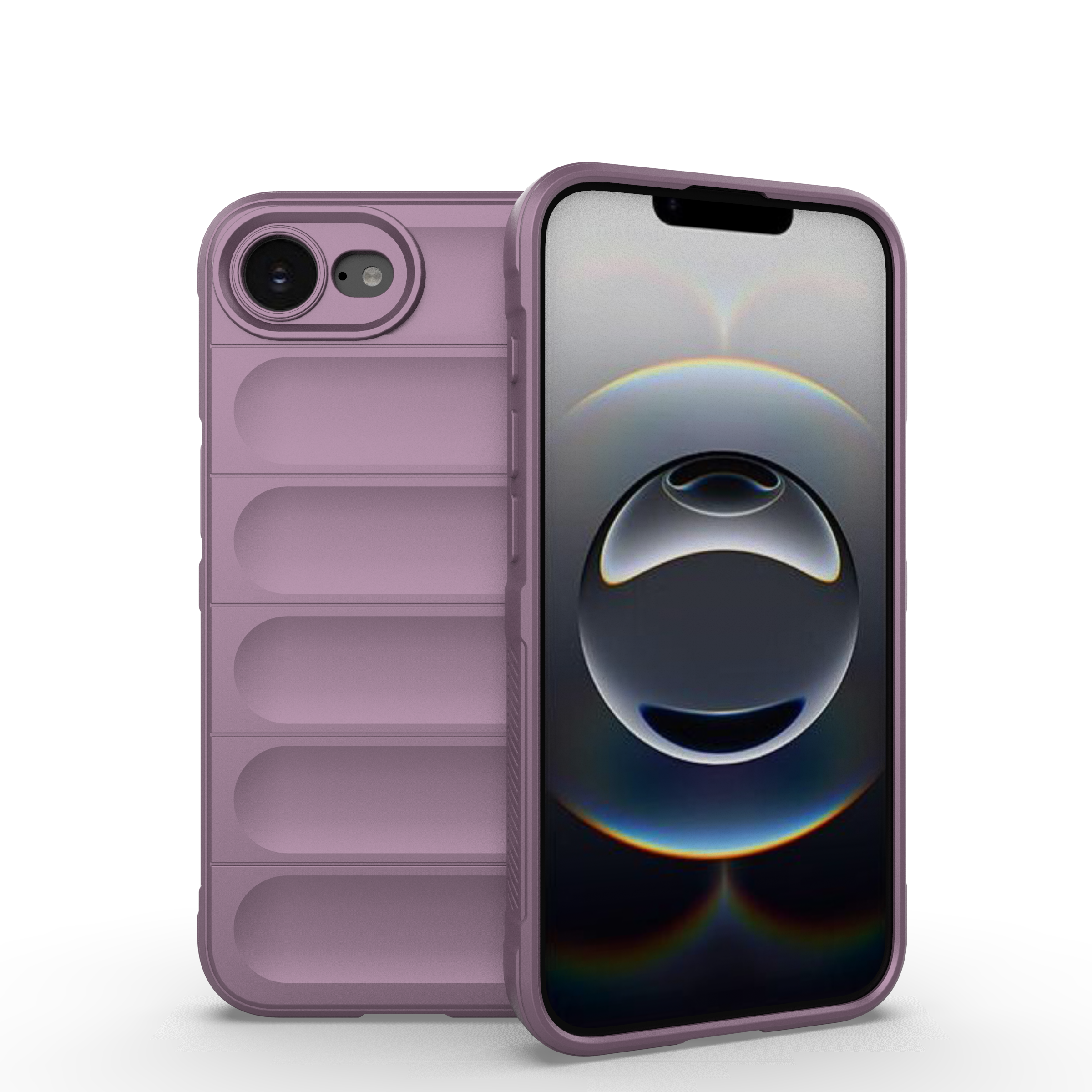 Funda para iPhone 16e Funda de teléfono de silicona suave a prueba de golpes Funda de teléfono para iPhone 16 e iPhone16e 2025 Funda protectora de lente: Oro