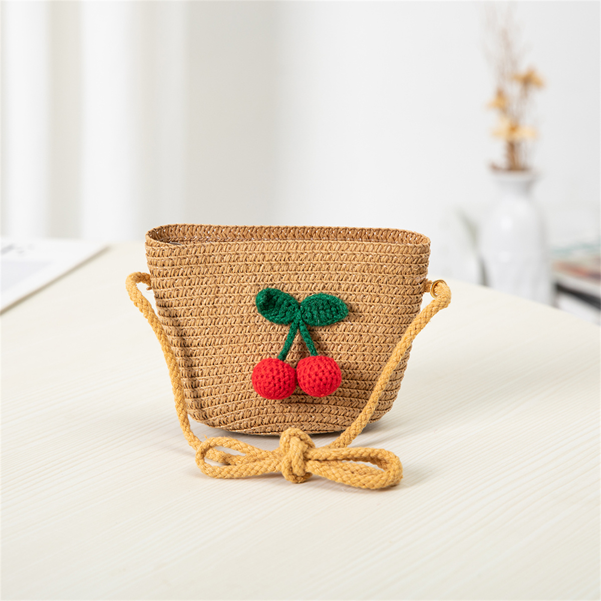 Summer Baby Flower Breathable Hat Straw Hat With Handbag Bags Kids Hat Boy Girls Sun Visor UV protection panama Hat gorras: Dark Grey