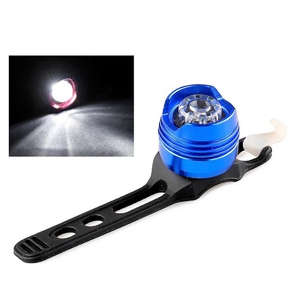 Led Waterdichte Fiets Fiets Voor Achter Staart Helm Rood Flash Lichten Veiligheidswaarschuwing Lamp Fietsen Veiligheidswaarschuwing Licht