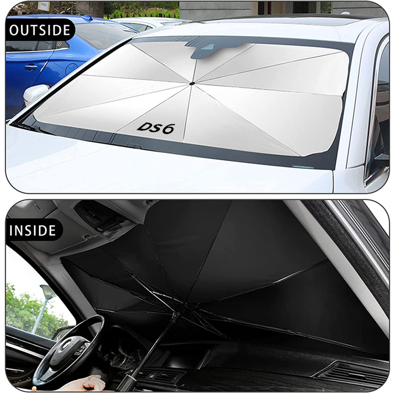 Pare-soleil de protection avant de voiture, parapluie UV ZE, adapté pour DS3, DS4, DS5, DS6, DS7, accessoires de voiture
