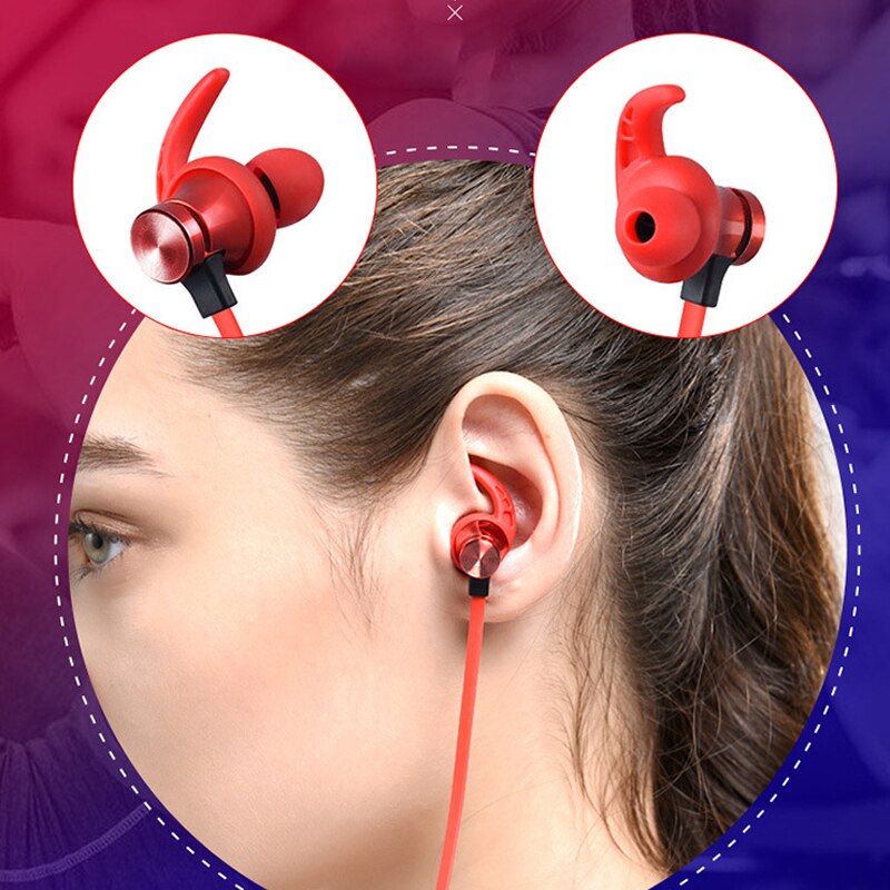 Sports Bluetooth Earphones Wireless Headphones Stereo Bluetooth 5.0 Headset Support TF Card MP3 with Mic for all smartphones