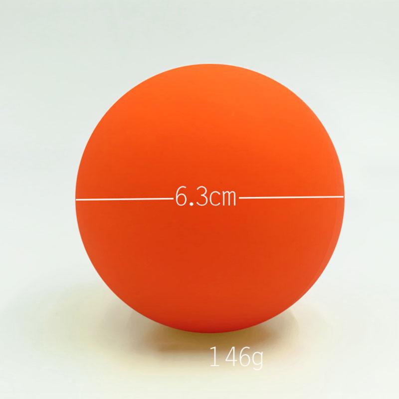 Pelota de masaje, Hockey, pelota para hacer ejercicio para liberación miofascial, terapia de puntos de disparo, masaje de cuerpo completo, 63mm, producto en oferta