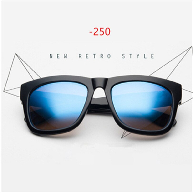 Myopie Sonnenbrille Für Frauen Männer Kurze kurzsichtig Optik Brillen Rezept-1,0-1,5-2,0-2,5-3,0 -3,5-4,0: 250