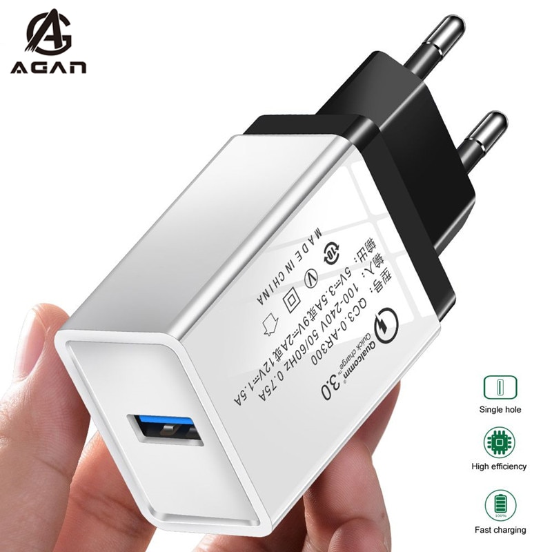 Fast Charging QC 3.0 Wall Charger Adapter For Honor View 30 20 Pro Plus 10 9 8 9X Lite 9A 9C 9s 30i 10i Quick Charge 3.0 Charger