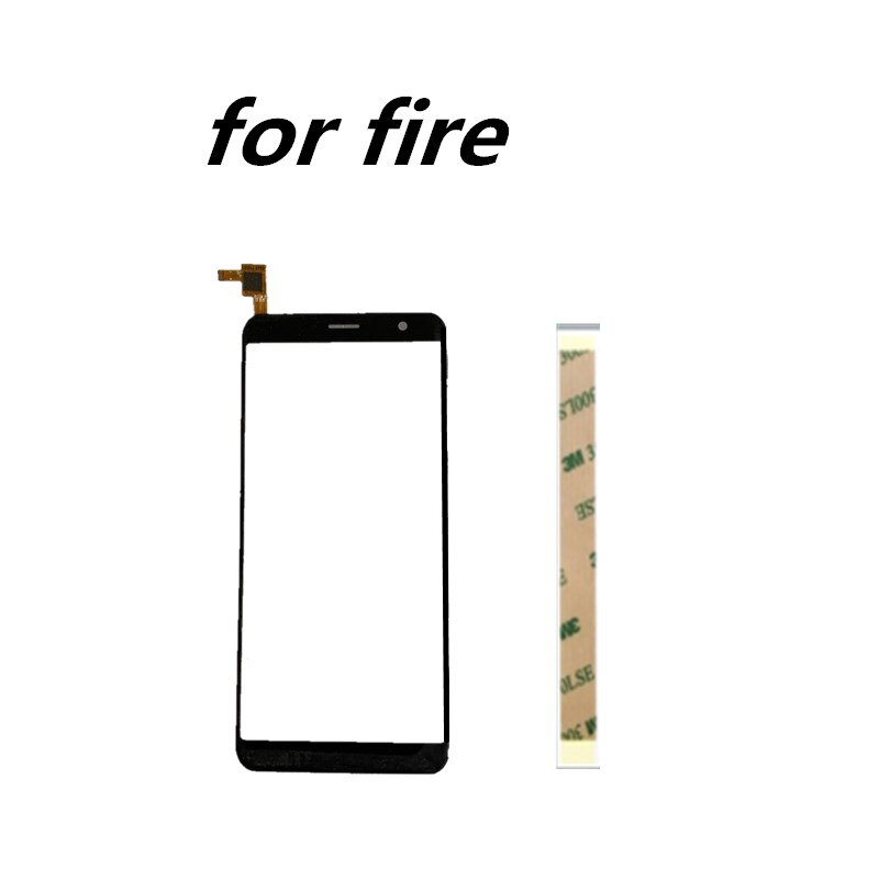 5,7 pulgadas de pantalla táctil para vértice impresionar fuego pantalla táctil de cristal de sensor panel lente de vidrio de repuesto para el teléfono celular