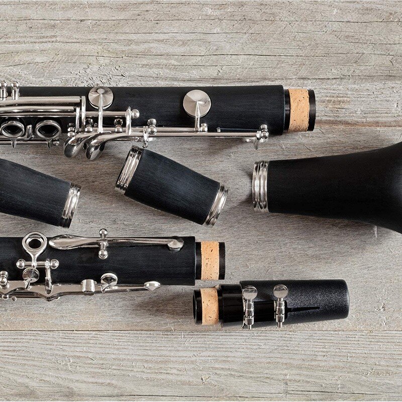 27 Uds. Kit de repuesto de accesorios de clarinete, incluye 10 tapones de conexión de cuello y 17 almohadillas de instrumentos de viento de madera