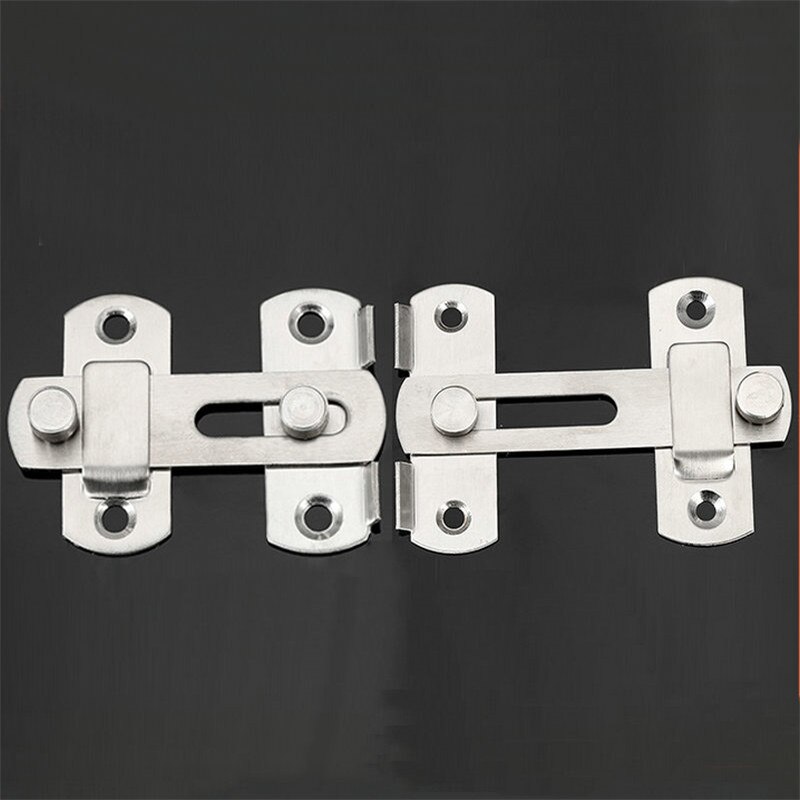 3/4 Inch Stainless Steel Home Safety Slide Lock Hardware Gate Door Bolt Latch Lock for Door Fence for Shed Door Fence
