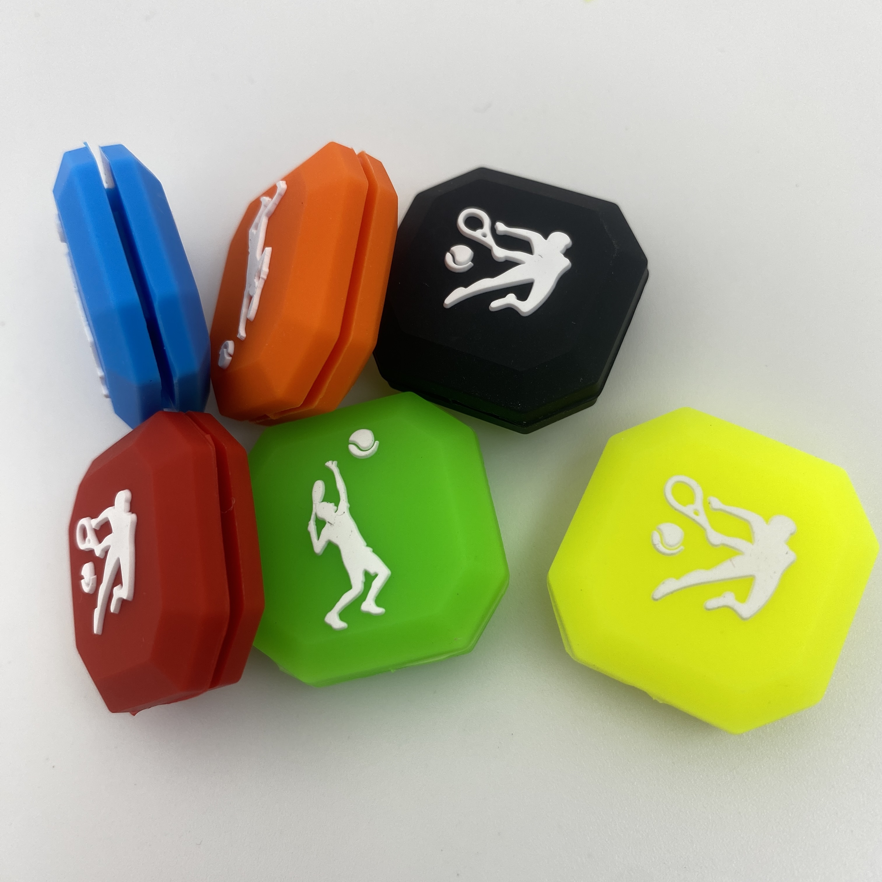 50 Stks/partij Diamanten Tennis Trillingsdemper