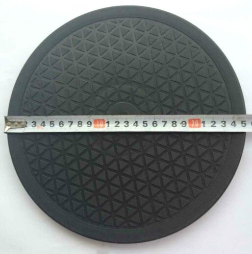 Rotierenden Drehscheibe Keramik 25/30cm Schwarz Rad Runde Drehteller Polymer Ton Werkzeug Sculpting Modell, Der Plattform Zu Drehen: dia 25cm