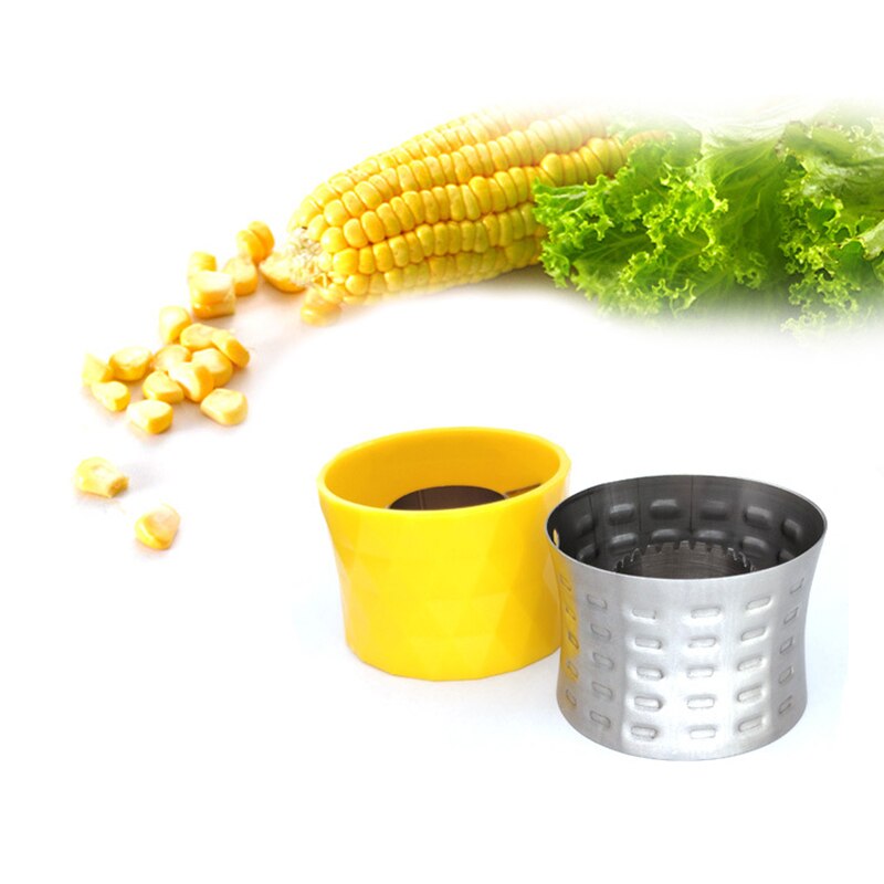 Manual Corn Shaver Threshing Corn Stripper Peeler Home Vegetable Tools Corn Stripper Corn Cob Remover Corn Splitter Corn Slicer