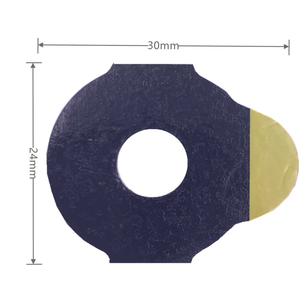 Tampon de blocage de lentille antidérapant Essilor L taille 24*30mm 1000 pièces aussi bien que nous 3M
