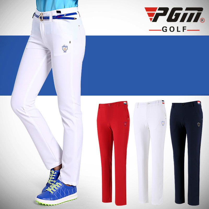 PGM golf Trousers High Elastic Slim pants for women Golf Sportswear Lady Breathable Trousers size XS-XL